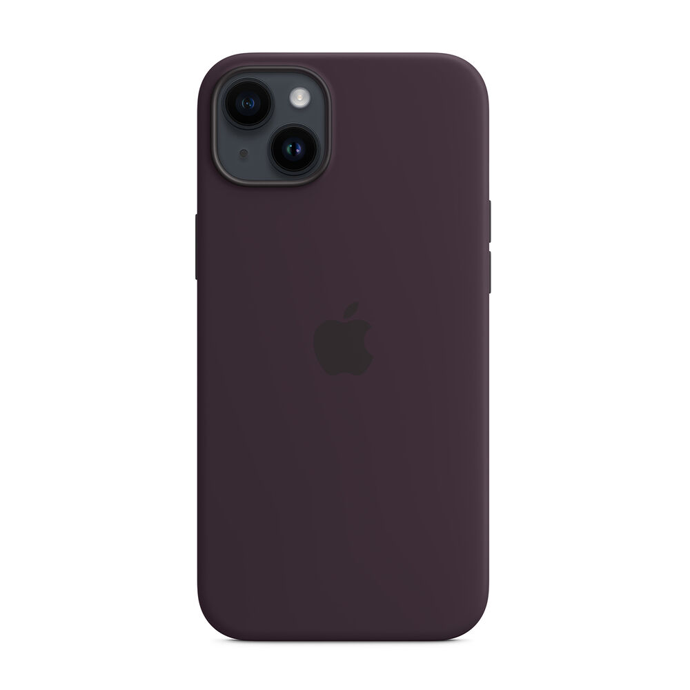 Custodia MagSafe in silicone per iPhone 14 Plus - Viola sambuco, image number 2