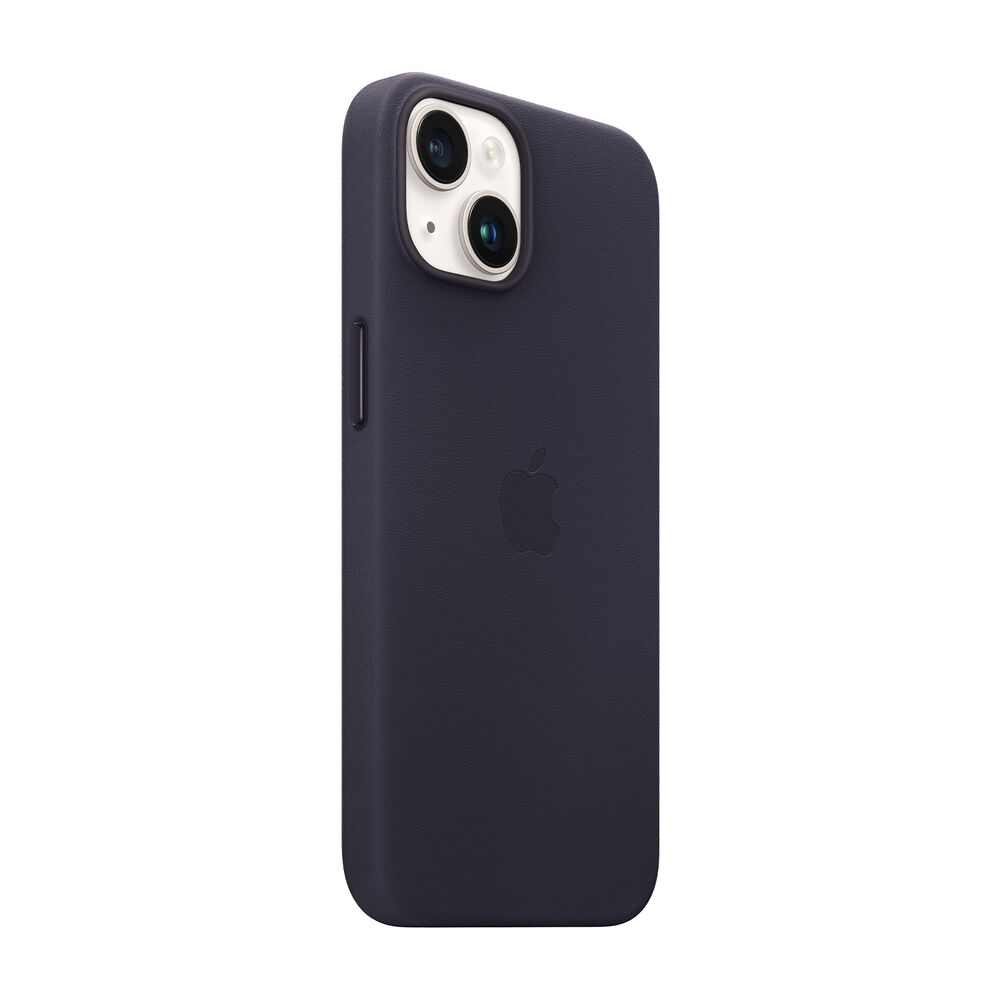 Custodia MagSafe in pelle per iPhone 14 - Inchiostro, image number 5