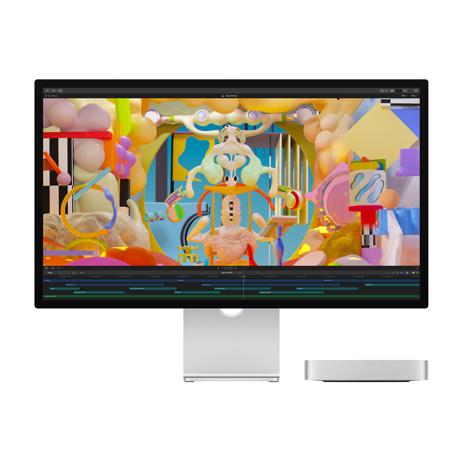 APPLE Mac mini (Chip M2) 8 CPU 10 GPU 256GB Ricondizionato