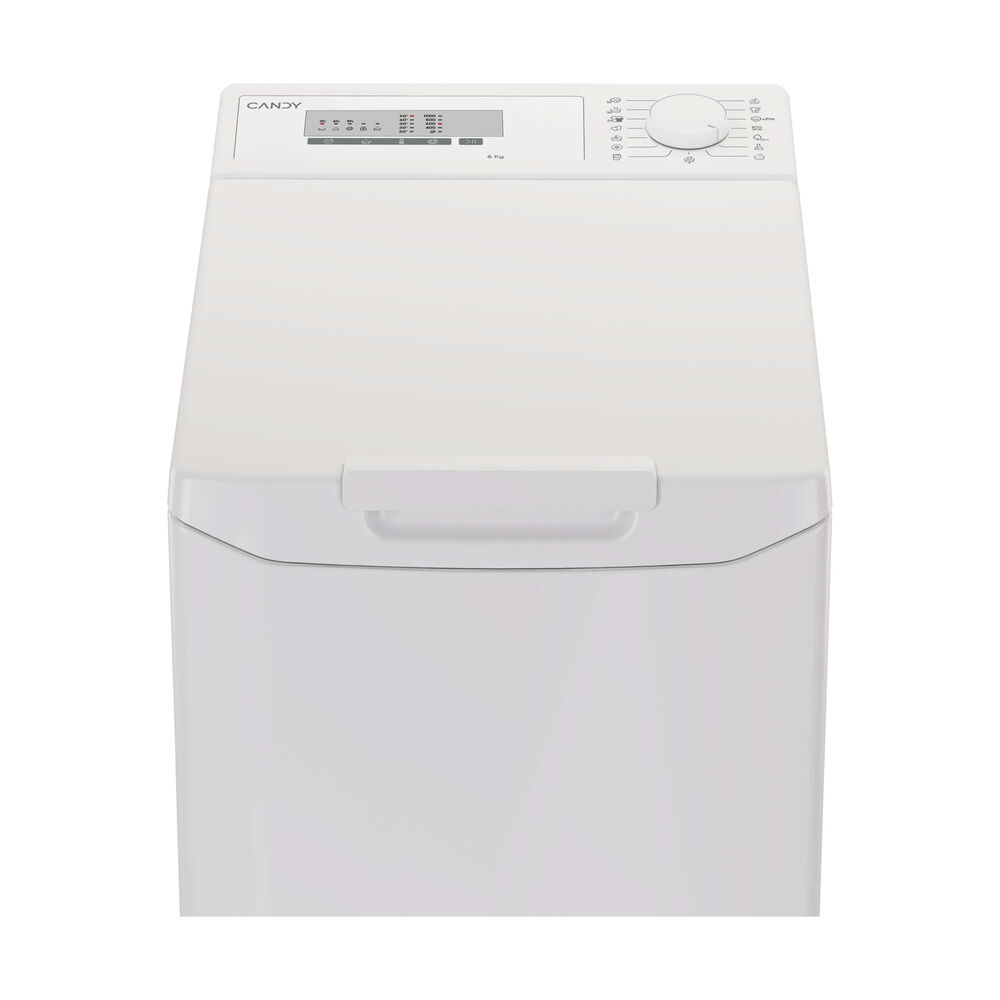 CANDY EYTC1 06L2-S LAVATRICE, Caricamento dall'alto, 6 kg, 15 programmi, Profondit&agrave; 60 cm, Giri 1000 rpm, Bianco, livello rumorosit&agrave; centrifuga 75 dB(A), Classe D - PRMG GRADING ROBN - 10%, image number 4