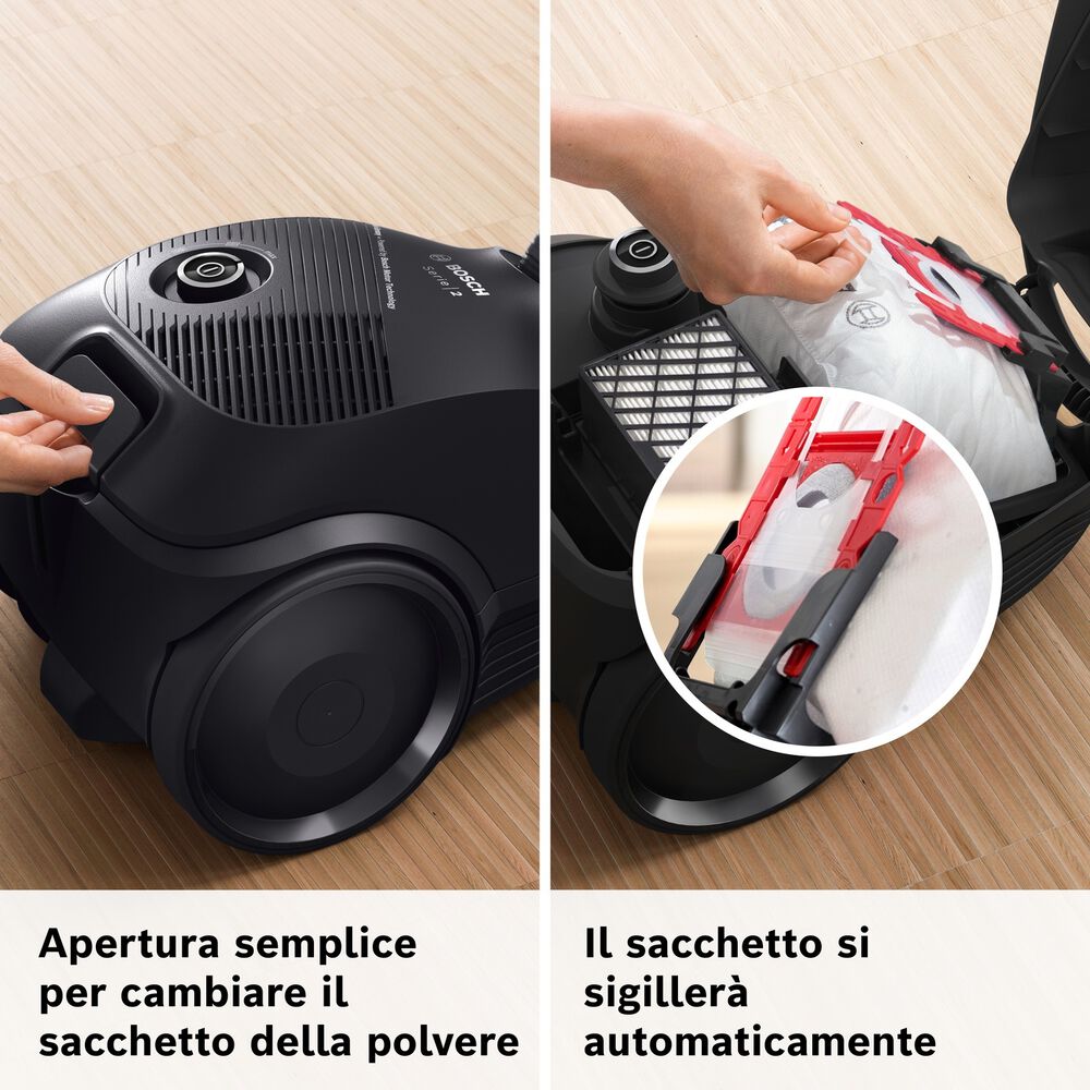 ASPIRAPOLVERE BOSCH BGLS2BA1 Serie 2, Con sacco, 600 W - PRMG GRADING OOBN - 15%, image number 6