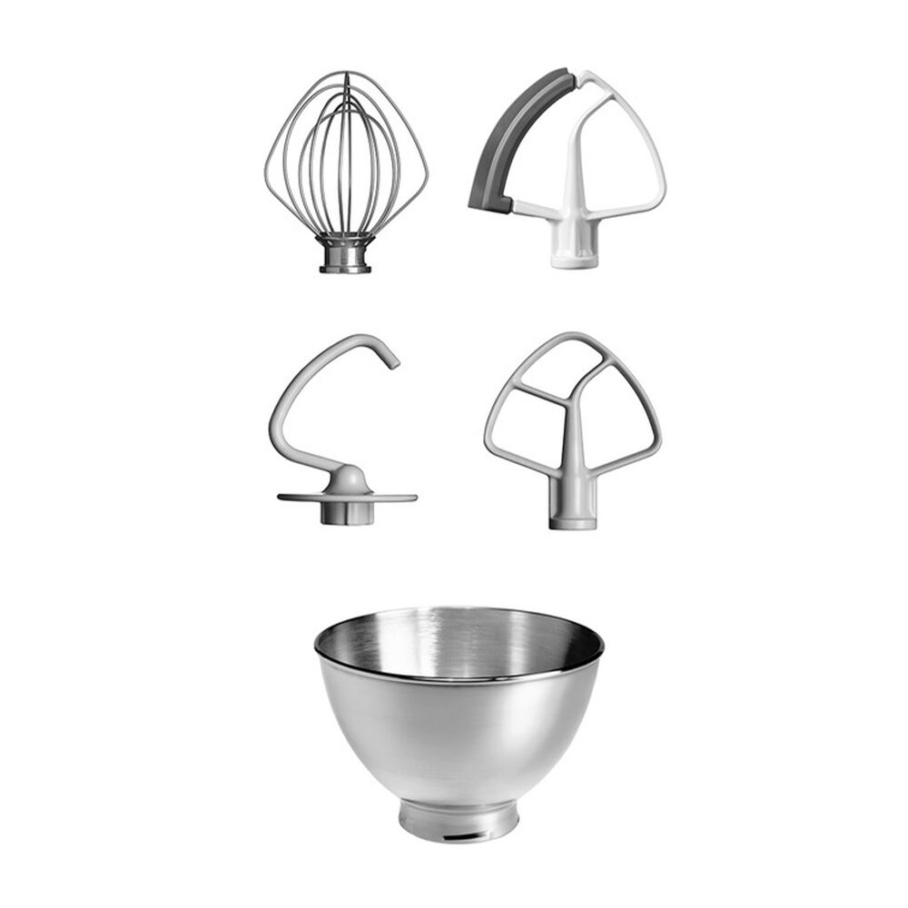  IMPASTATRICE PLANETARIA KITCHENAID 5KSM175PSECU, capacità della ciotola 4,8 l, 300 W, SILVER, image number 4