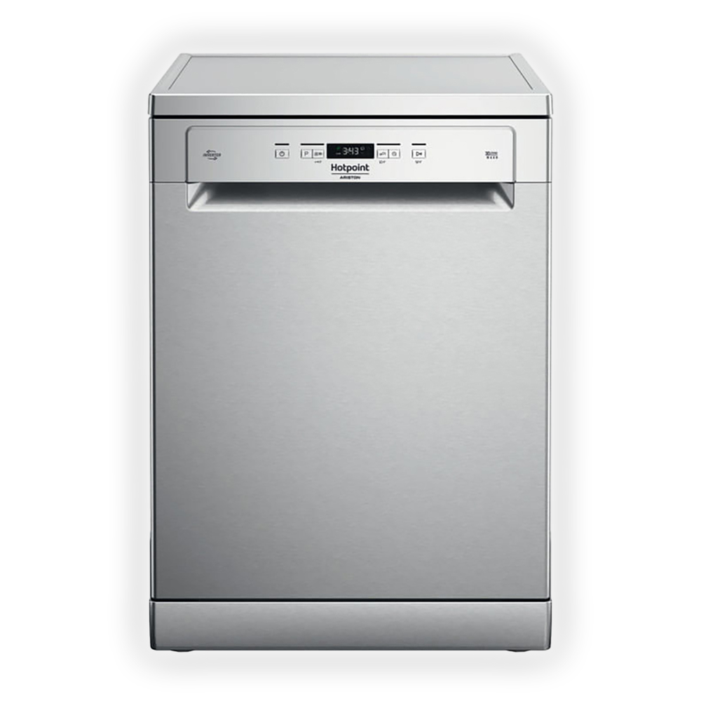 LAVASTOVIGLIE Libera installazione (FS) HOTPOINT HFC 3C26 CW X, Programmi 6, Dimensioni: L 60 cm, A 85 cm, P 59 cm, Rumorosit&agrave; 46 dB(A), Consumo di acqua 9,5 l, INOX, Classe E - PRMG GRADING ROCN - 15%, image number 0