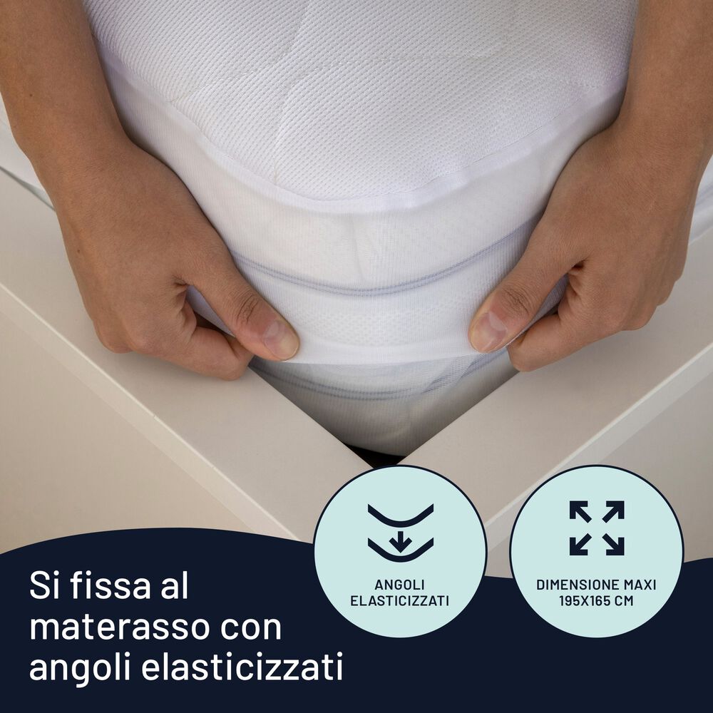 Coprimaterasso scaldasonno IMETEC MAXI ADAPTO ANALL MATRIM, image number 4