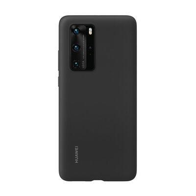 COVER HUAWEI SILICONE CASE P40 BK
