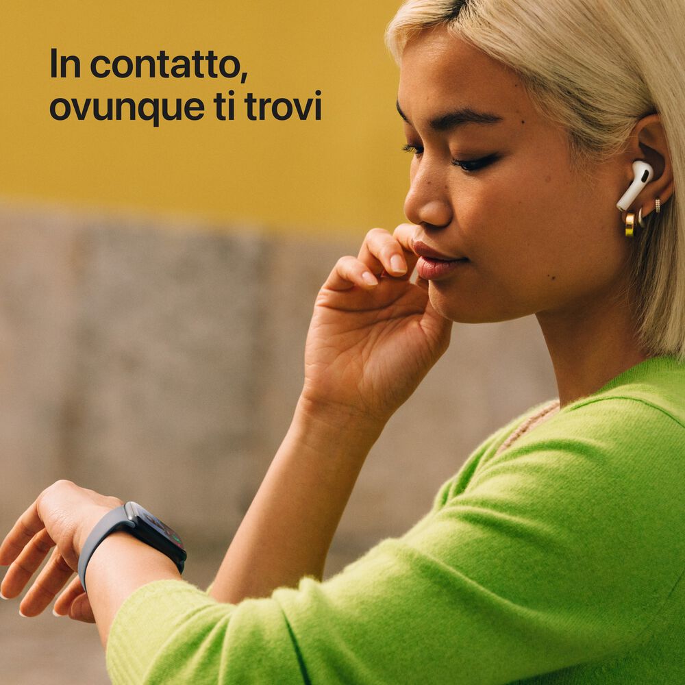 APPLE Watch SE 3 GPS, Cassa 44 mm in alluminio mezzanotte con Cinturino Sport mezzanotte-S/M - PRMG GRADING ROBN - 10%, image number 3