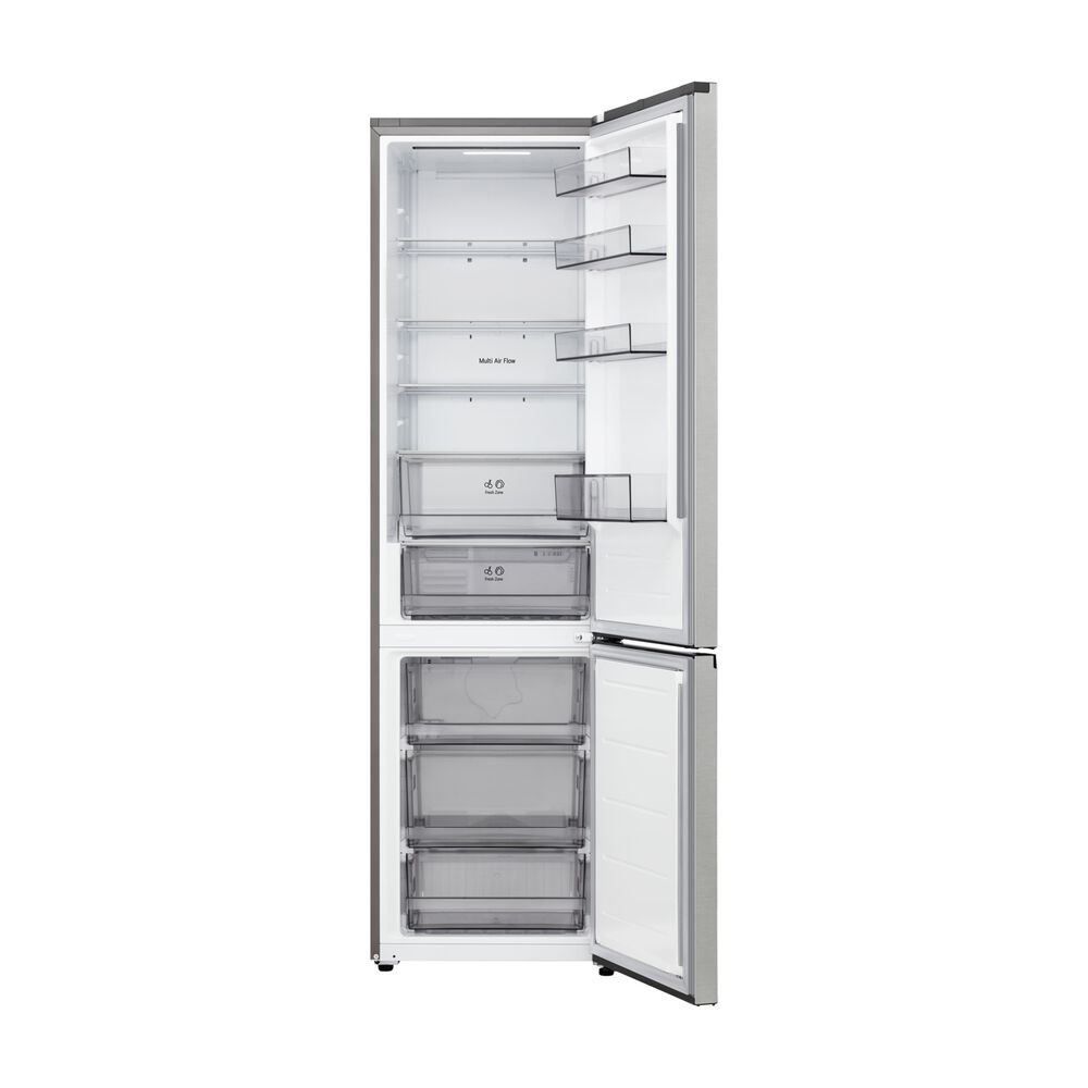 FRIGORIFERO COMBINATO LG GBBSJ20DPY, Capacit&agrave; netta totale 375 l, Rumorosit&agrave;: 35 dB(A), LAN wireless, 2 ripiani, Dimensioni: L 59,7 cm A 203 cm P 67,4 cm, Prime Silver, Classe D - PRMG GRADING ROBN - 10%, image number 17