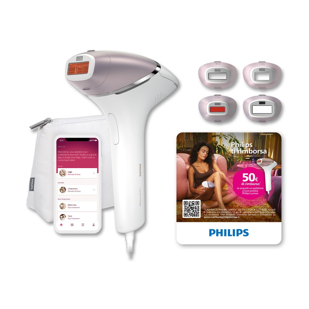 EPILATORE LUCE PULSATA PHILIPS BRI947/00, image number 1