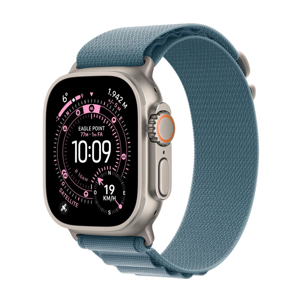 Watch Ultra 3 GPS + Cellular, Cassa in titanio naturale (49 mm) con Alpine Loop blu chiaro-Small - PRMG GRADING ROBN - 10%, image number 0