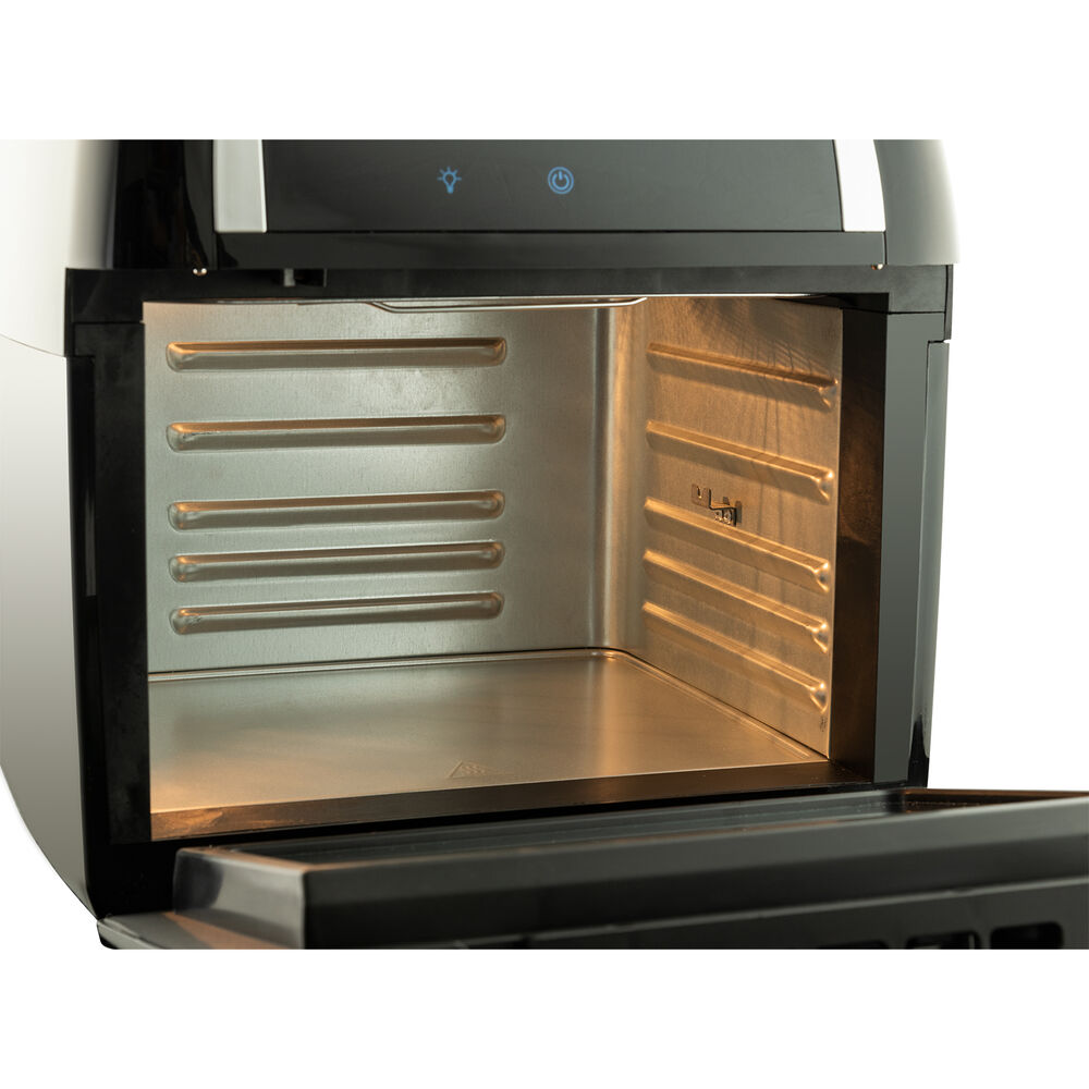 Fornetto elettrico KAF 121821, 12l, 1800W, display LED, cestello girevole e estraibile, con teglia e girarrosto - PRMG GRADING ROCN - 15%, image number 3