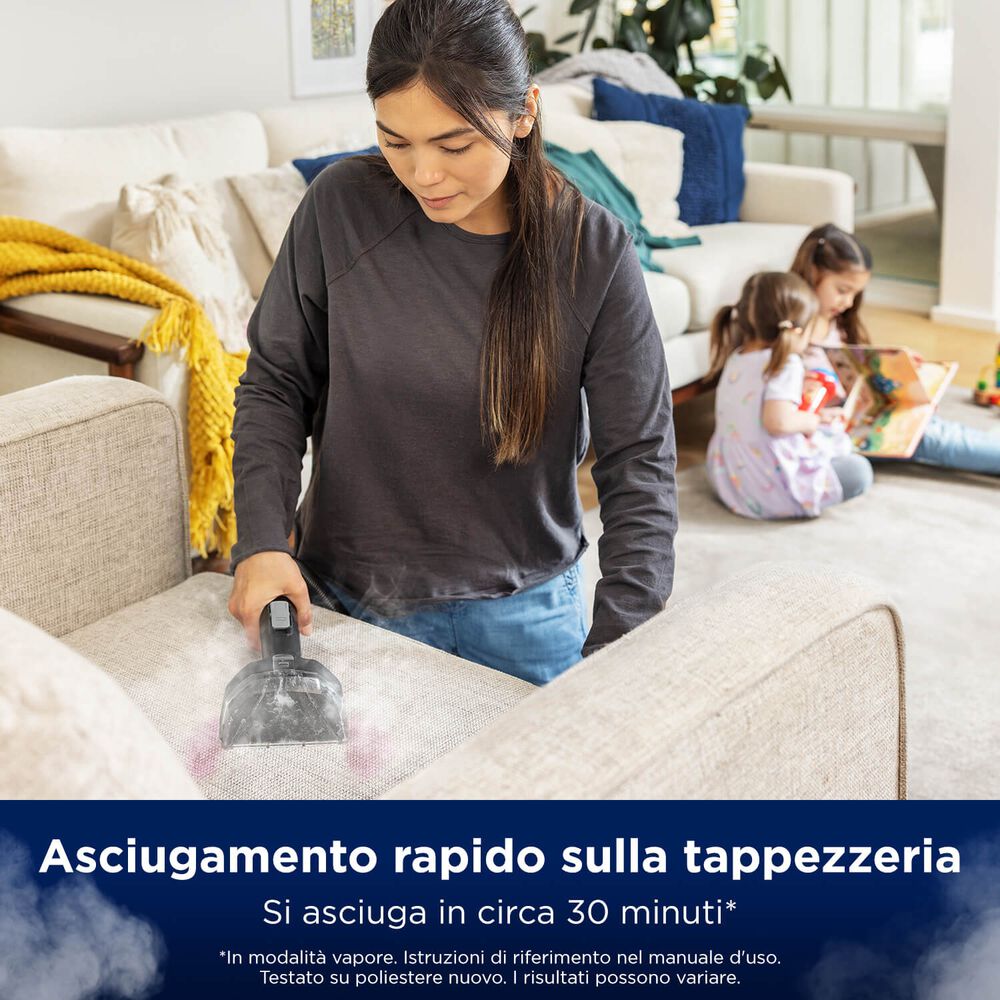 LAVATAPPETI Spotclean HydroSteam, Potenza 1000 W, Black, Copper Harbor - PRMG GRADING RKCN - 15%, image number 3