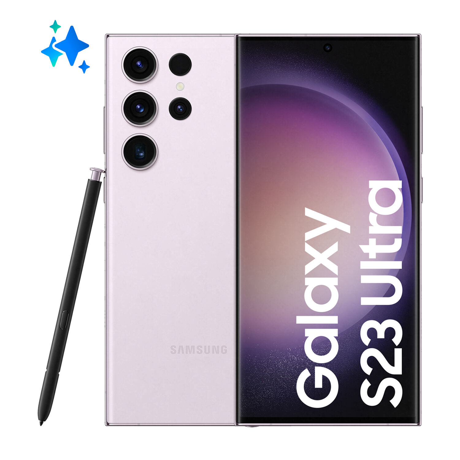 Galaxy S23 ultra 256GB ラベンダー 美品 h11 SAMSUNG Galaxy S23 Ultra 256GB, 256 GB, LAVENDER Ricondizionato