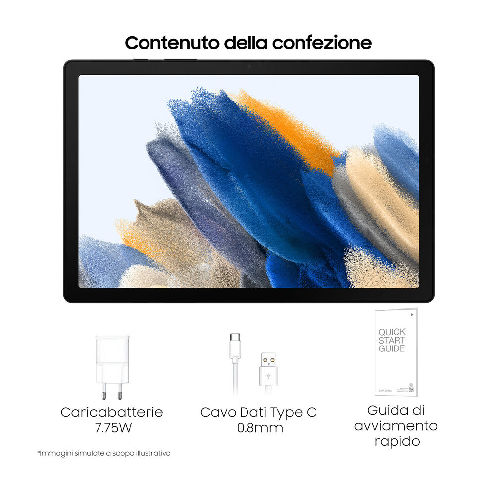  Tablet SAMSUNG Galaxy Tab A8 10.5'' X200, 32 GB, No, 10,5 pollici, image number 6