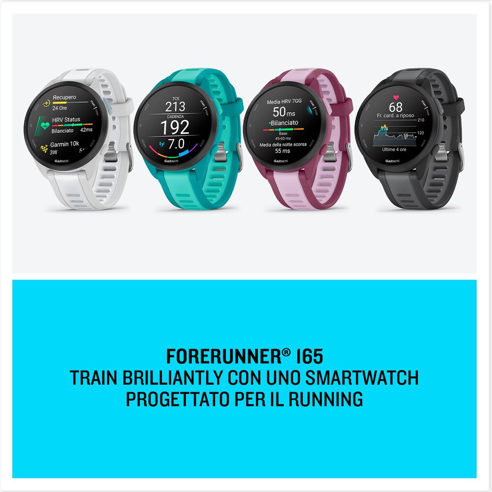 SPORTWATCH GARMIN FORERUNNER 165 Music, Nero/Ardesia - PRMG GRADING OOBN - 10%, image number 7