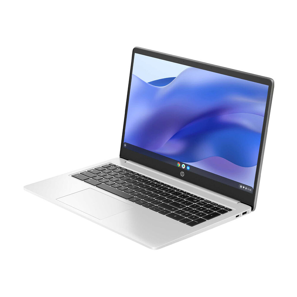 Chromebook 15a-na0001nl, 15,6 pollici, processore Intel® Celeron®, INTEL UHD Graphics, 8 GB, 128 GB, eMMC, Silver, image number 1