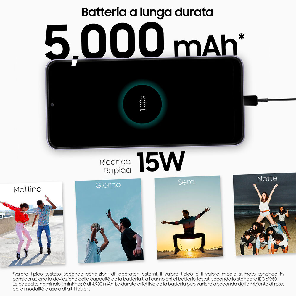 Galaxy A22 5G, 64 GB, Violet, image number 4
