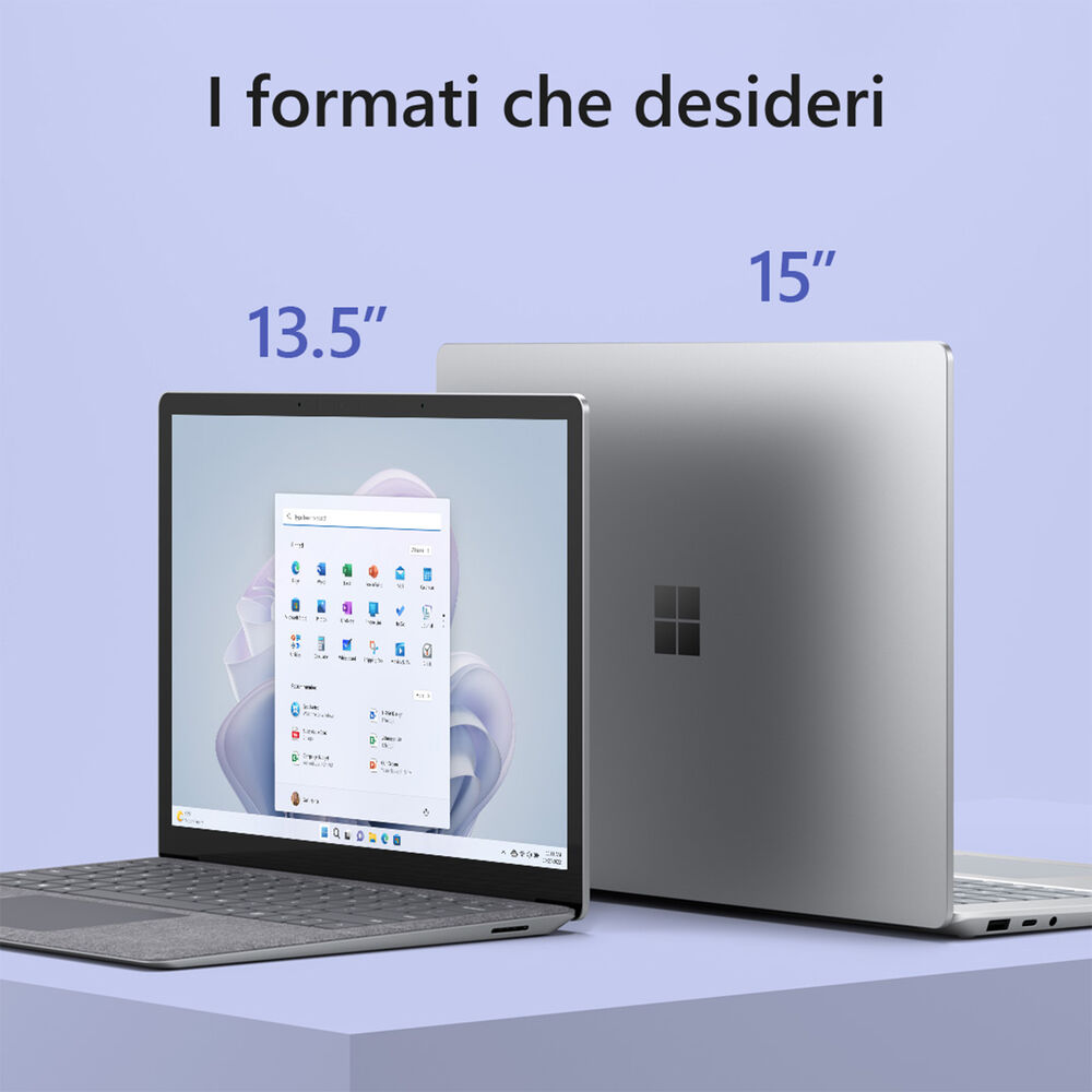 Surface Laptop 5 15, 15 pollici, processore Intel® Core™ i7, INTEL Iris Xe Graphics, 8 GB, SSD 512 GB, Black, image number 4