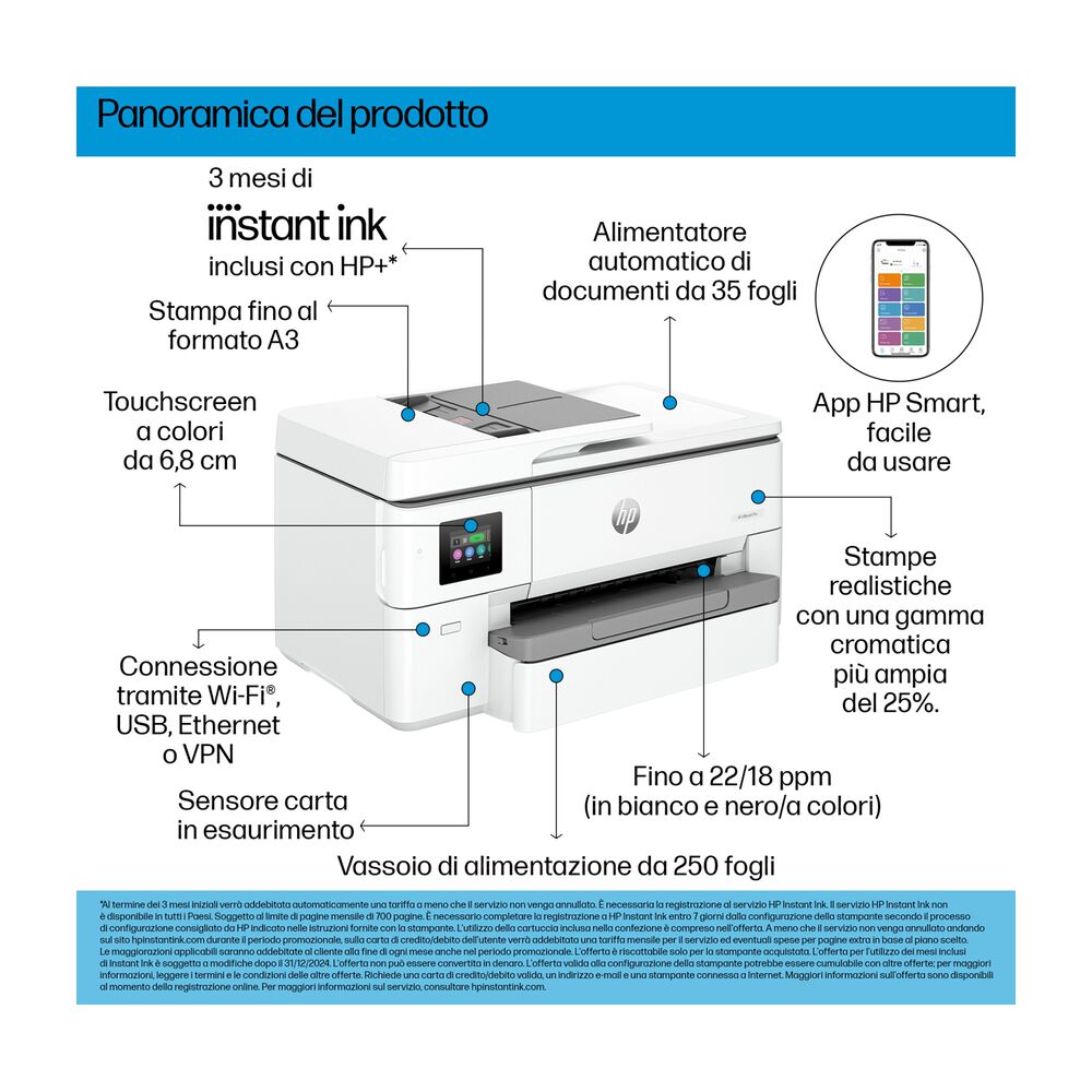 OFFICEJET 9720E CON HP+, image number 4