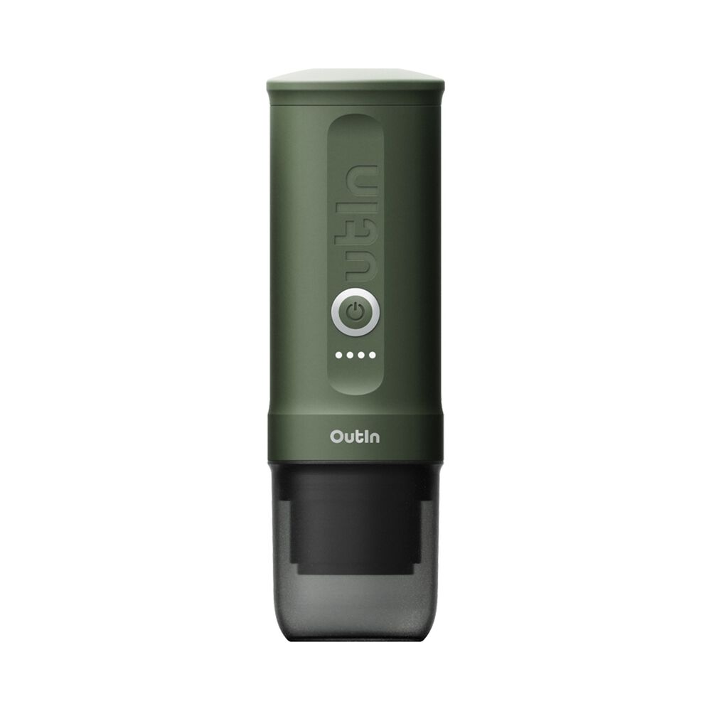 Macchina da Caff&egrave; Espresso Elettrica Portatile OUTIN NANO FOREST GREEN, 2 in 1, Compatibile con Macinato e Capsule Nespresso, 20 BAR, Ricarica semplice con USB-C - PRMG GRADING OOBN - 10%, image number 1