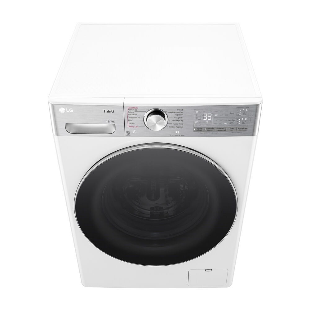 D4R9513TPWC AI DD LAVASCIUGA, Caricamento frontale, capacit&agrave; lavaggio 13 kg, capacit&agrave; asciugatura 7 kg, 14 programmi, Profondit&agrave; 61,5 cm, Giri 1400 rpm, White, Classe D - PRMG GRADING ROBN - 10%, image number 17