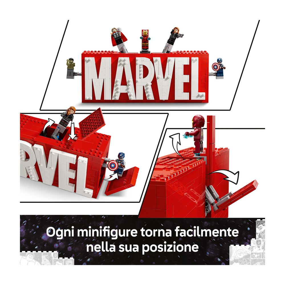 Logo e Minifigure MARVEL, image number 10