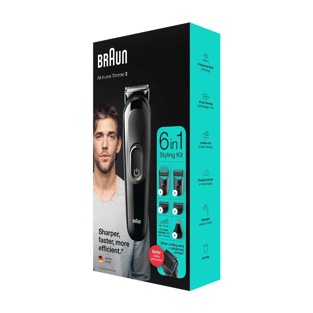 Regola barba e capelli BRAUN MGK3322, image number 5