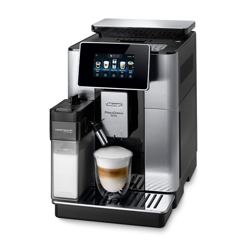 PrimaDonna ECAM610.75.MB MACCHINA CAFFÉ AUTOMATICA, Silver Black, image number 13