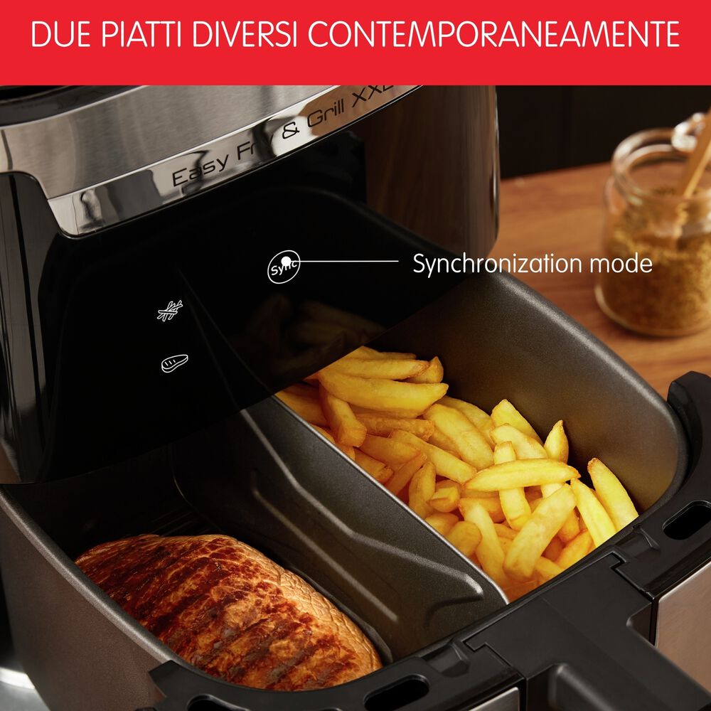 FRIGGITRICE AD ARIA MOULINEX EZ801D, image number 2