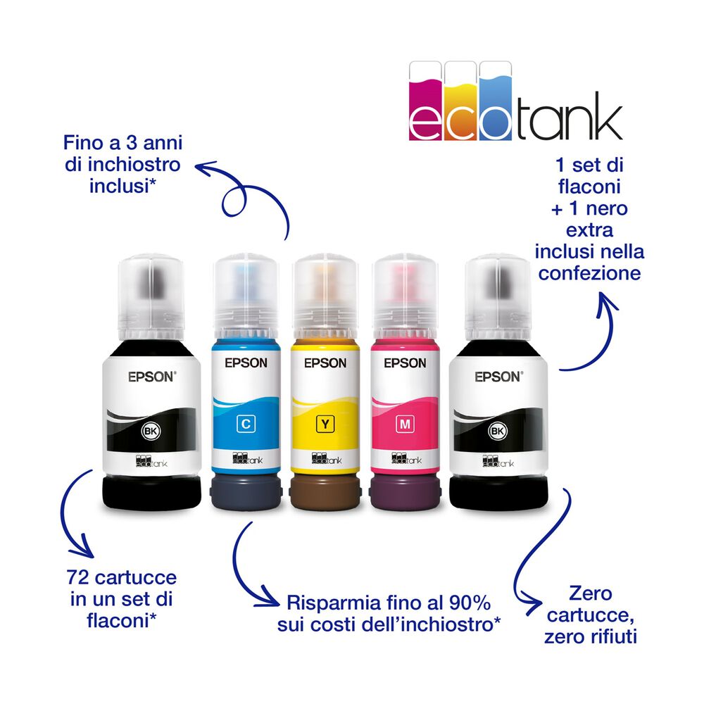 STAMPANTE INKJET EcoTank ET-4800, Inkjet, image number 4