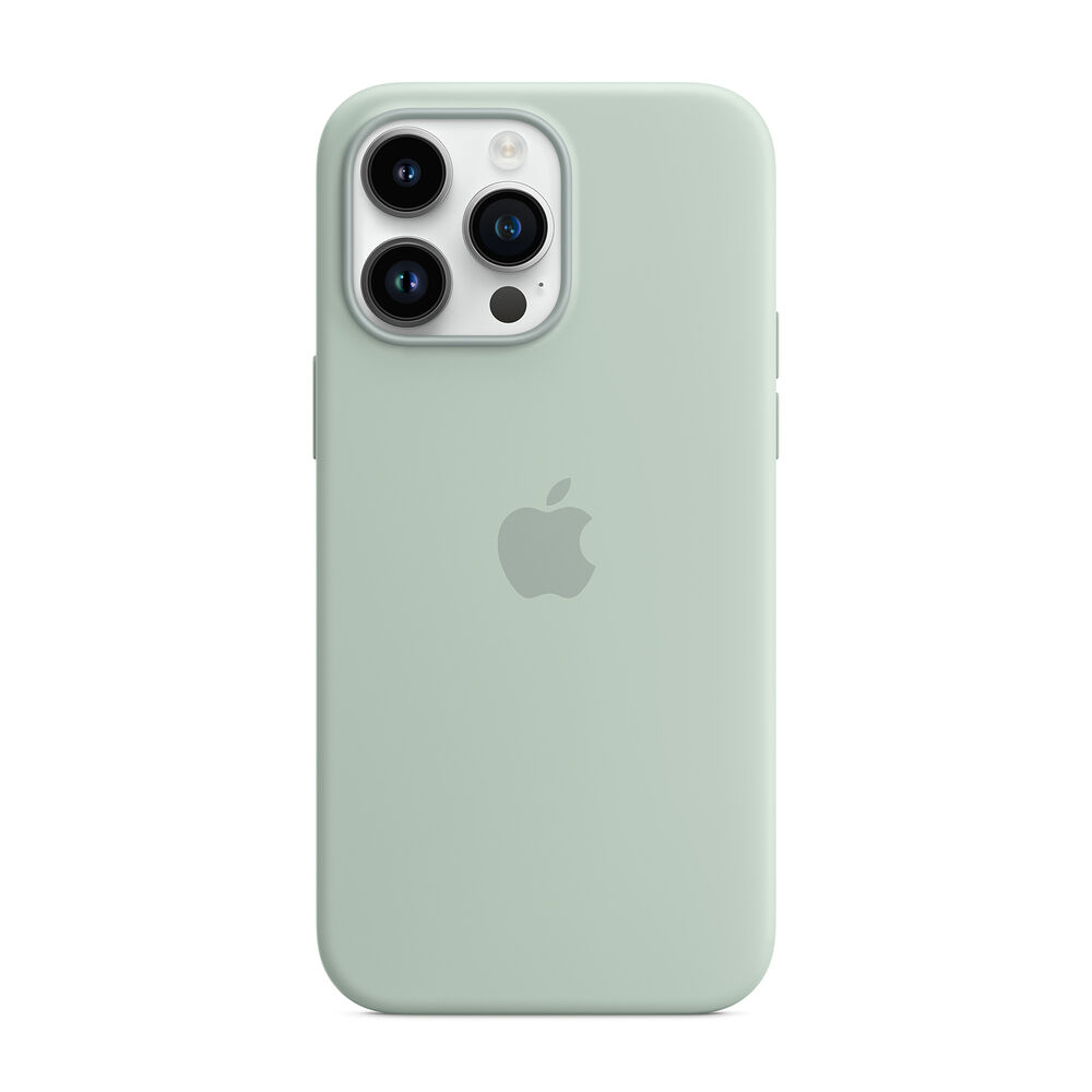 Custodia MagSafe in silicone per iPhone 14 Pro Max - Agave, image number 2