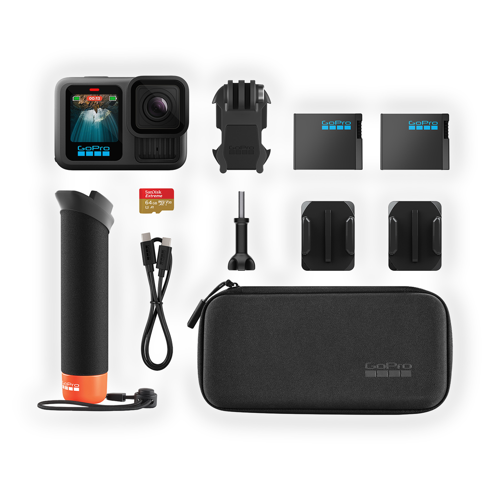 BUNDLE HERO13 BLACK + ACC, image number 0