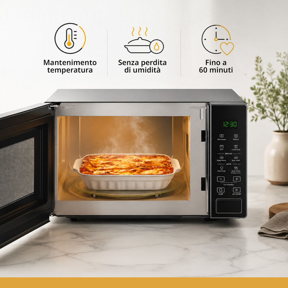 MWP 203 SB MICROONDE + GRILL, 700 W, image number 4