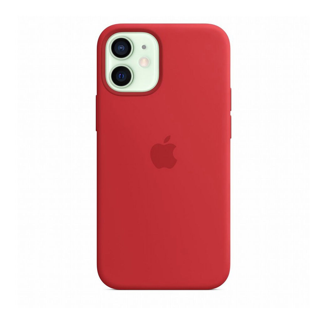 Custodia MagSafe in silicone per iPhone 12 mini - Rosso (PRODUCT)RED , image number 0