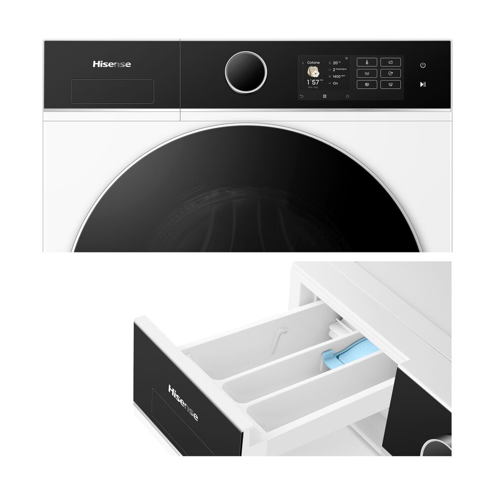 WF5i8043BWF LAVATRICE, Caricamento frontale, 8 kg, 17 programmi, Profondit&agrave; 47 cm, Giri 1400 rpm, Bianco, livello rumorosit&agrave; centrifuga 72 dB(A), Classe A - PRMG GRADING ROBN - 10%, image number 20