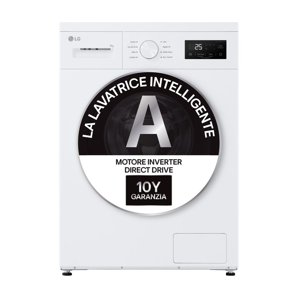 LAVATRICE Caricamento frontale F4NA1009NWK, 9 kg, 1400 giri, 8 programmi, profondit&agrave; 49 cm, Programma Igiene con vapore, Classe A - PRMG GRADING ROBN - 10%, image number 1
