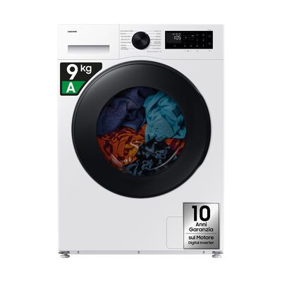 WD90DG5G34BEET LAVASCIUGA SLIM, Caricamento frontale, capacit&agrave; lavaggio 9 kg, capacit&agrave; asciugatura 5 kg, 17 programmi, Profondit&agrave; 48 cm, Giri 1400 rpm, Bianco, Classe E - PRMG GRADING ROBN - 10%