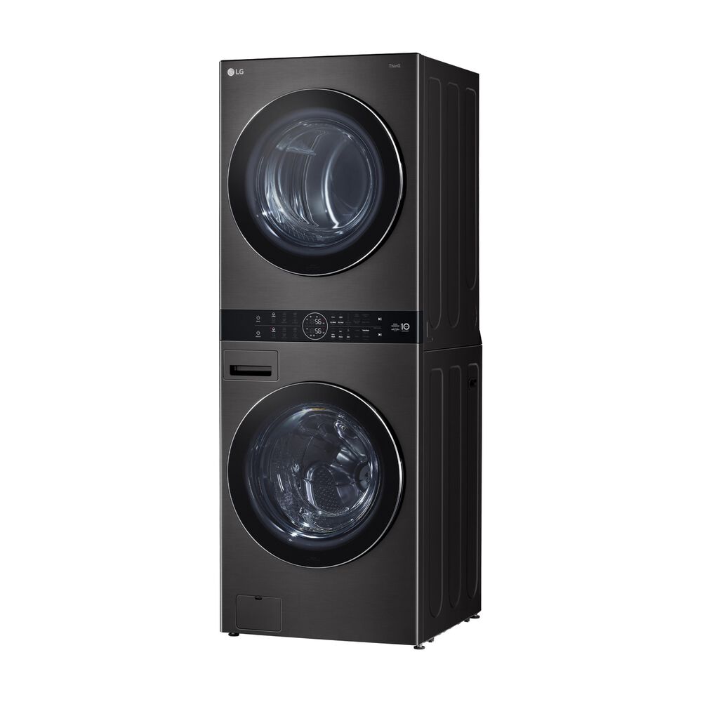 LG WT1716BBF LAVASCIUGA, Caricamento frontale, capacit&agrave; lavaggio 17 kg, capacit&agrave; asciugatura 16 kg, 6 programmi, Profondit&agrave; 77 cm, Giri 1100 rpm, Essence Black Steel, Classe E - PRMG GRADING ROBN - 10%, image number 9