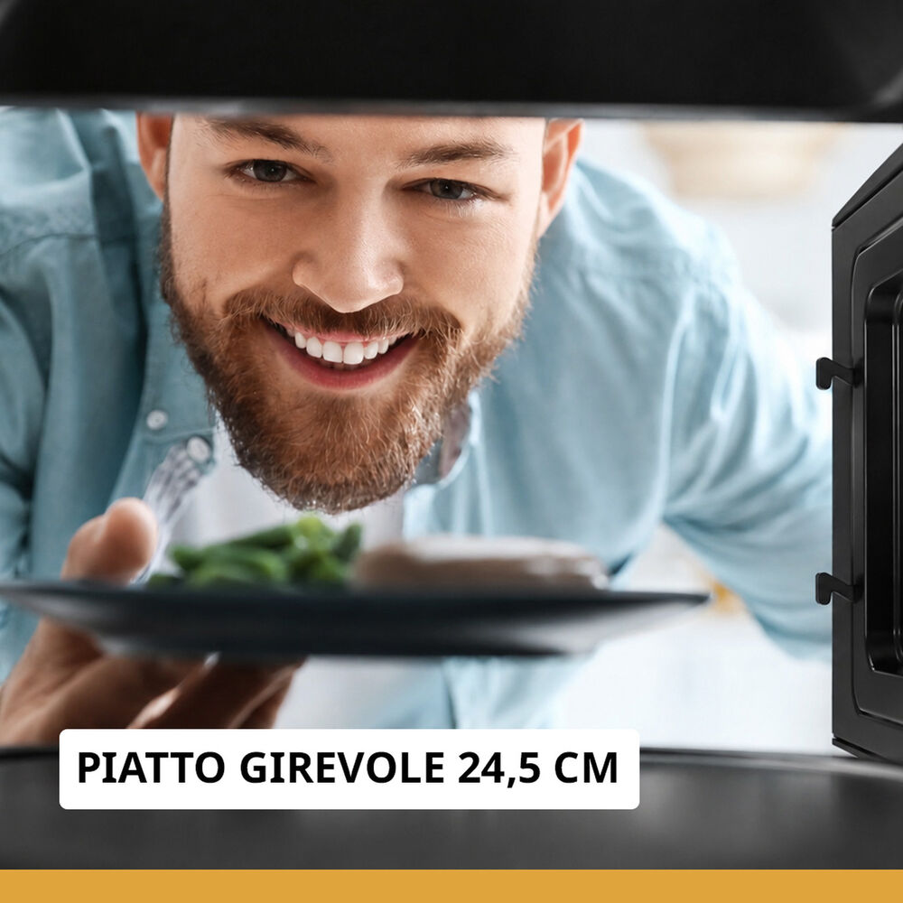 MWP 203 SB MICROONDE + GRILL, 700 W, image number 3