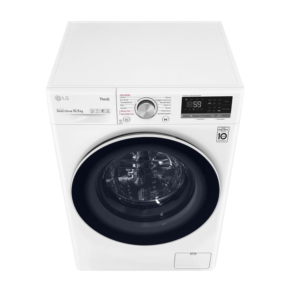 F4WV510S0E LAVATRICE, Caricamento frontale, 10,5 kg, 56,5 cm, Classe B, image number 5