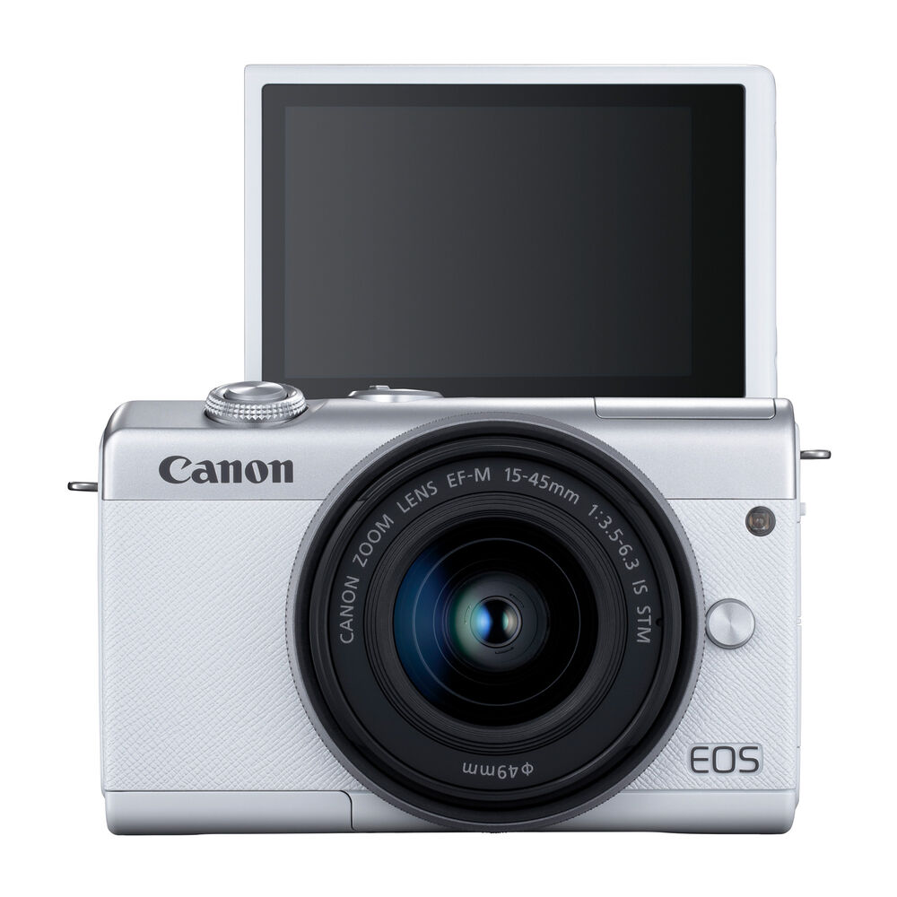 FOTOCAMERA MIRRORLESS CANON EOS M200 WH EF-M15-45mm , image number 3