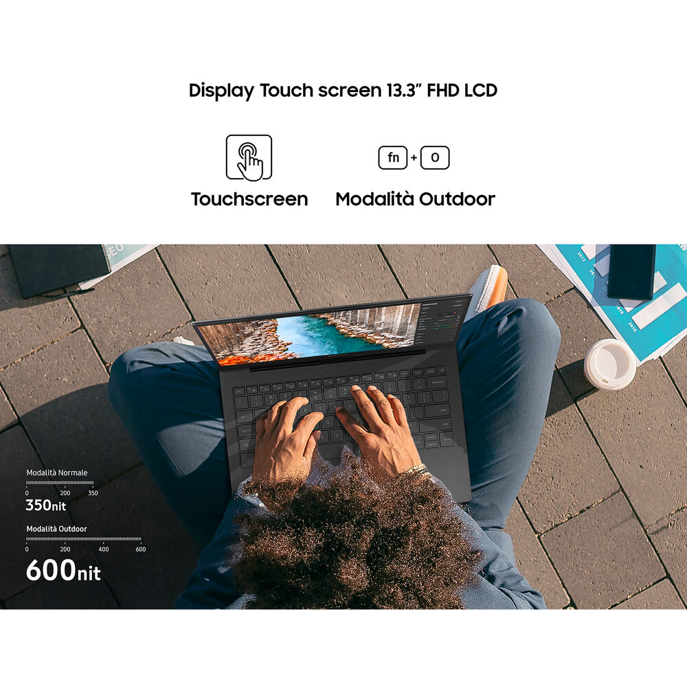 Galaxy Book S, 13,3 pollici, processore Intel® Core™ i5, INTEL UHD Graphics, 8 GB, SSD 512 GB, Gray, image number 6