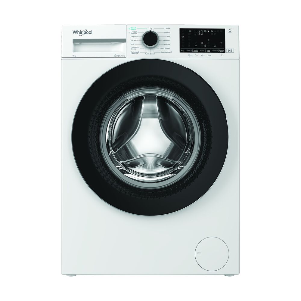 WHIRLPOOL WAM 09WB IT LAVATRICE, Caricamento frontale, 10 kg, 16 programmi, Profondit&agrave; 58 cm, Giri 1400 rpm, Bianco, Classe A - PRMG GRADING ROCN - 15%, image number 0