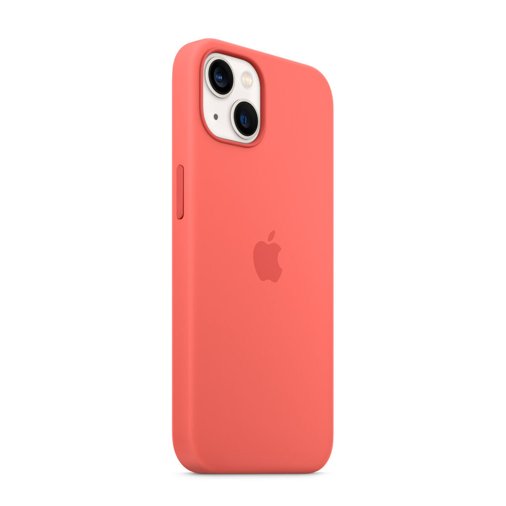 Custodia MagSafe in silicone per iPhone 13 - Rosa pomelo, image number 1