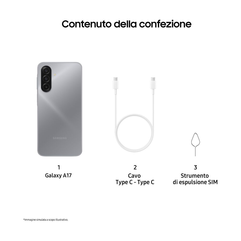 Galaxy A17 4G 256GB, 256 GB, Gray - PRMG GRADING ROBN - 10%, image number 7