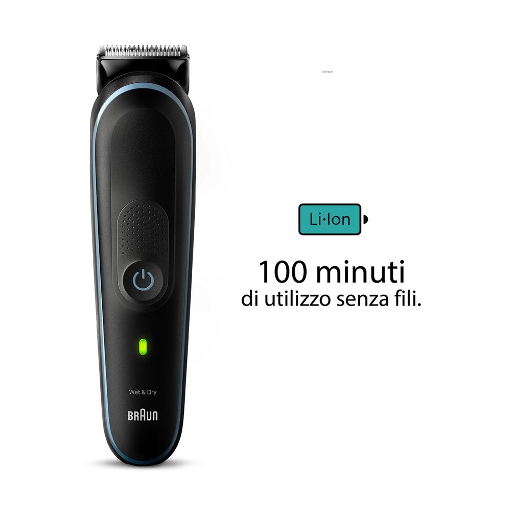 Regola barba e capelli BRAUN Series 5 MGK5411, image number 7