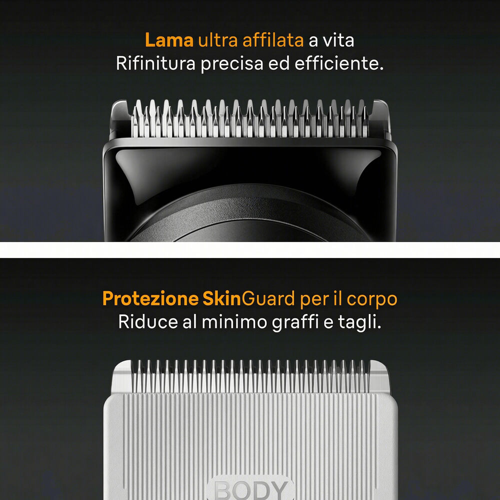 Regolabarba e capelli All-in-One Series 5, 14 livelli di taglio, lama skinguard, 7 pettini, 1 spazzola per la pulizia e 1 custodia - PRMG GRADING OOAN - 4.98%, image number 3