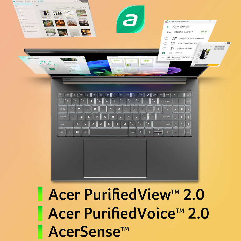 Aspire 16 AI A16-61M, image number 15