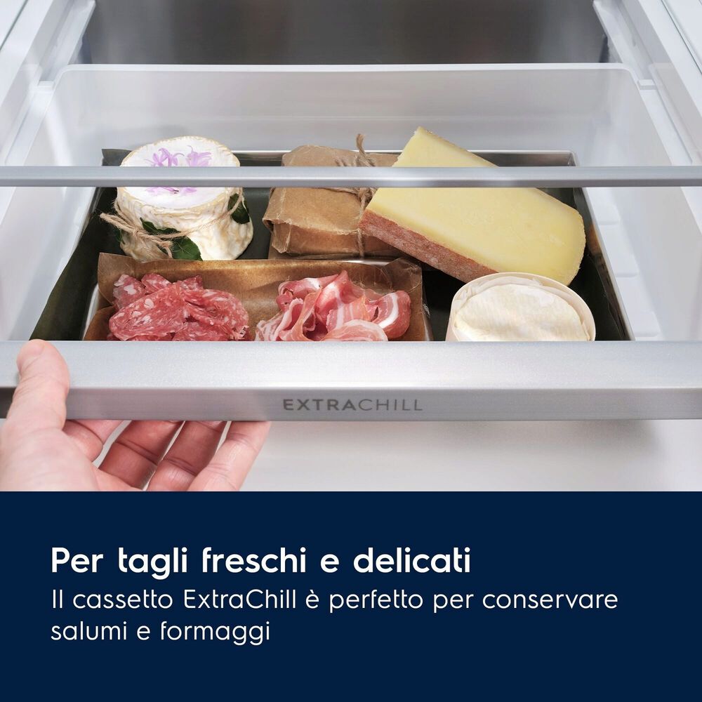 FRIGORIFERO DA INCASSO LNT6MD18S3, Capacit&agrave; netta totale 248 l, Rumorosit&agrave;: 34 dB(A), 4 ripiani, Dimensioni: L 54,6 cm A 177,2 cm P 54,9 cm, Bianco, Classe D - PRMG GRADING ROCN - 15%, image number 5
