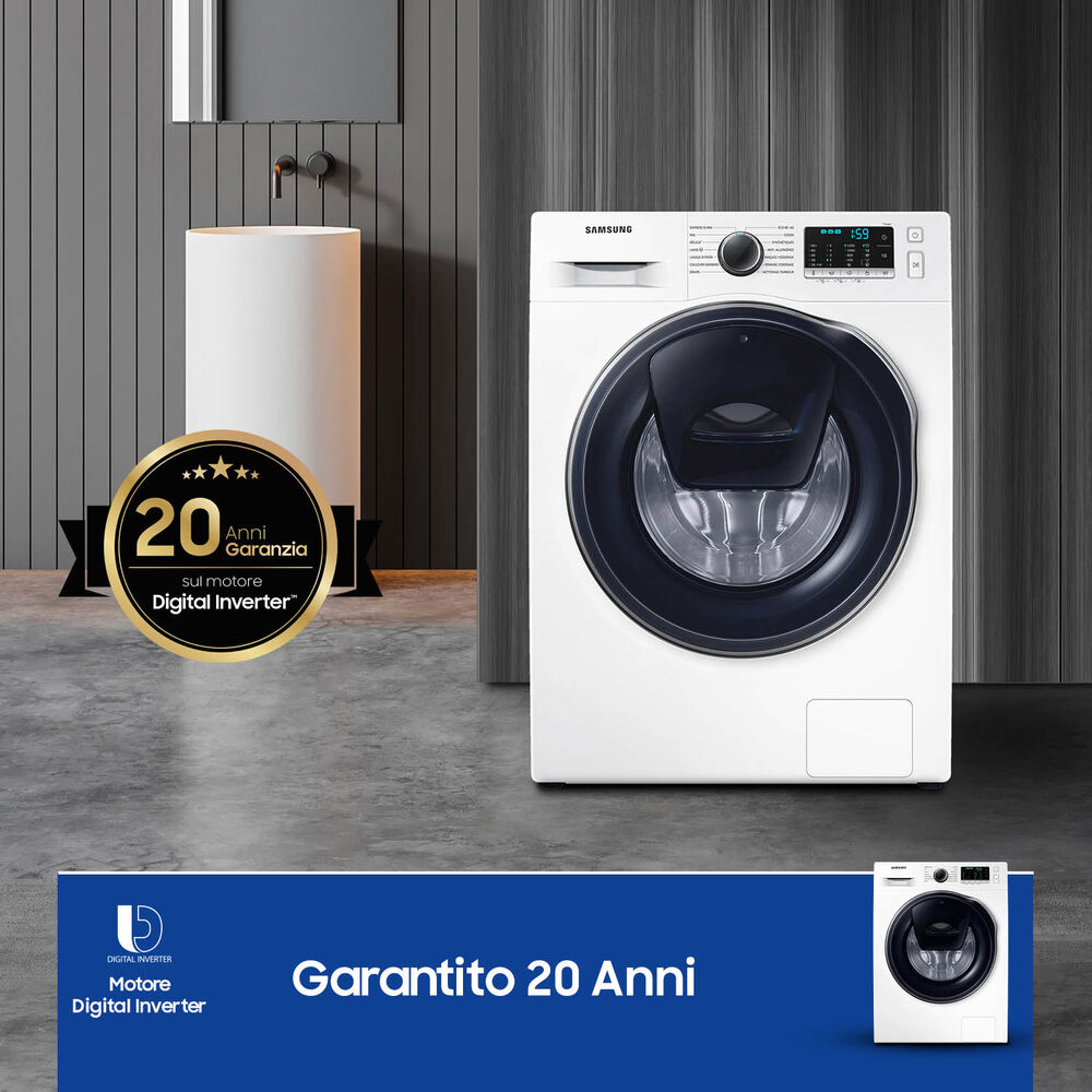 WW8NK52E0VW/ET LAVATRICE SLIM, Caricamento frontale, 8 kg, 45 cm, Classe C, image number 8