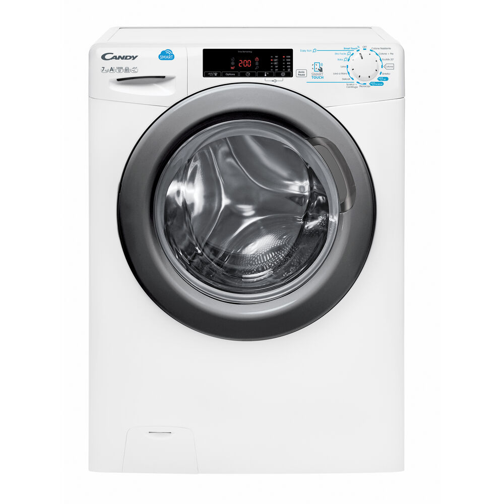 CSS4 127T3DR LAVATRICE SLIM, Caricamento frontale, 7 kg, 40 cm, Classe, image number 0